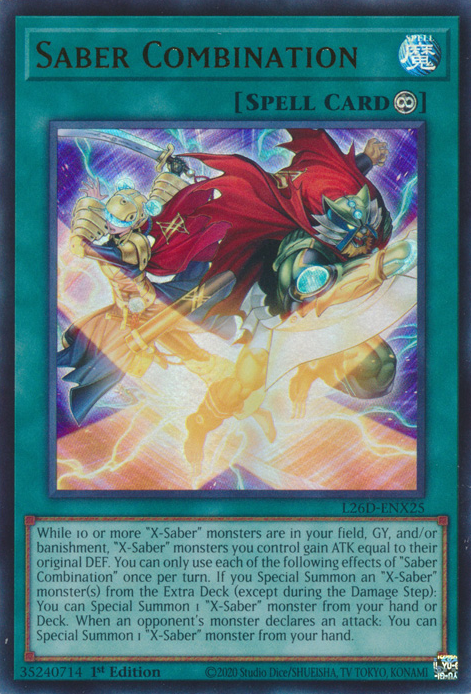L26D-ENX25 - Saber Combination