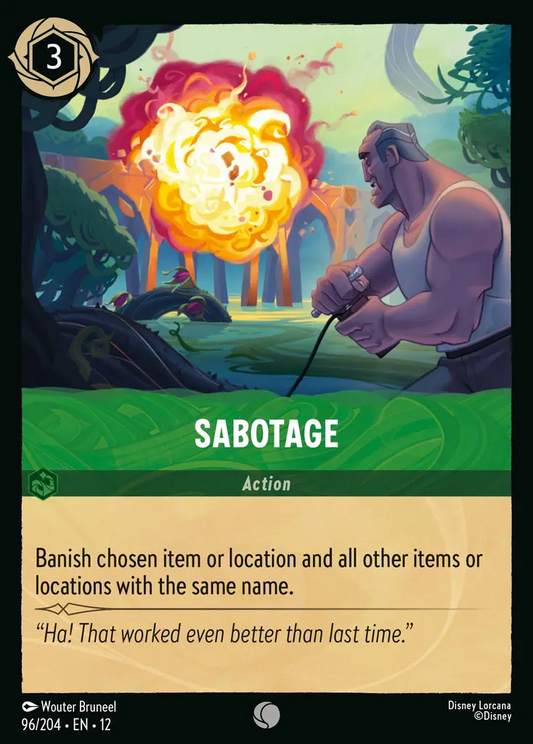 Wilds Unknown - 096/204 - Sabotage