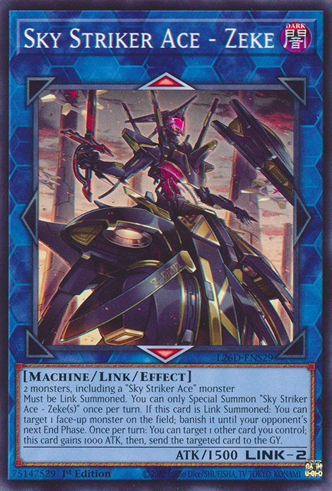 L26D-ENS29 - Sky Striker Ace - Zeke