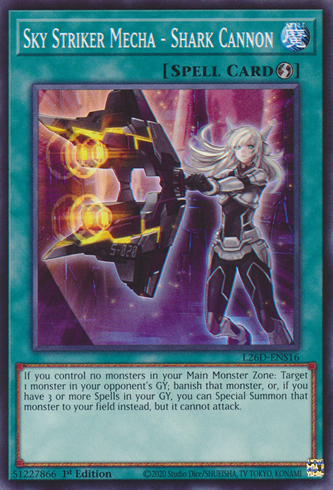 L26D-ENS16 - Sky Striker Mecha - Shark Cannon