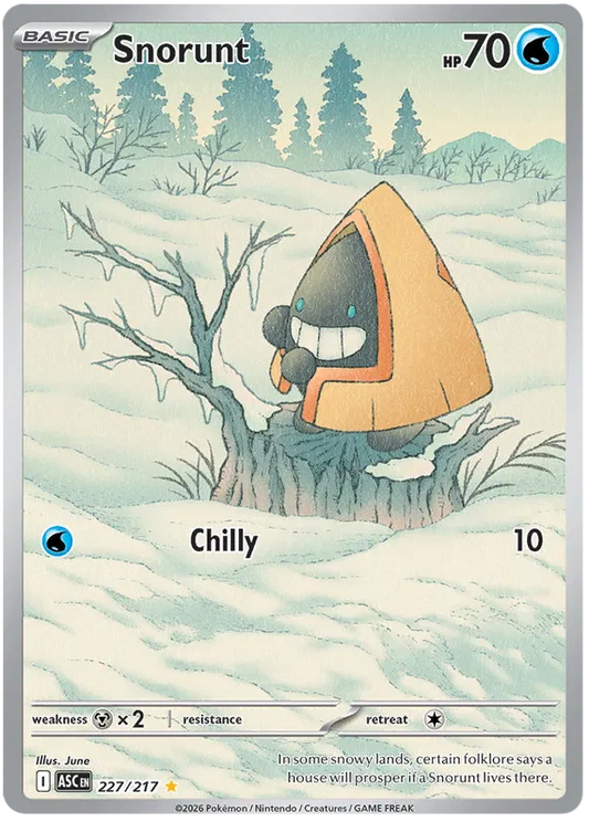 Ascended Heroes - 227/217 - Snorunt