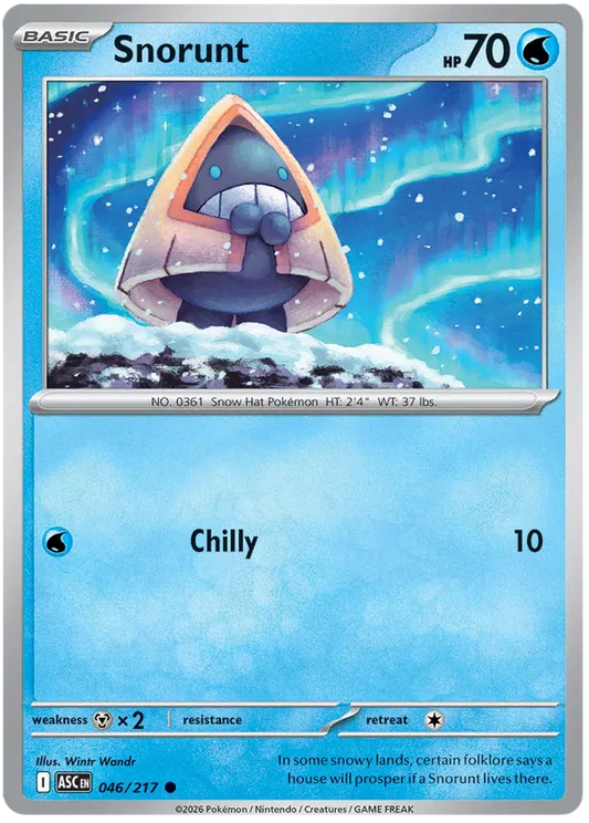 Ascended Heroes - 046/217 - Snorunt