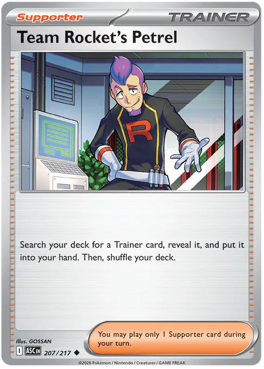 Ascended Heroes - 207/217 - Team Rocket's Petrel