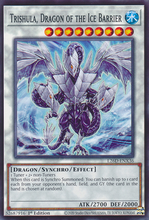 L26D-ENX36 - Trishula, Dragon of the Ice Barrier