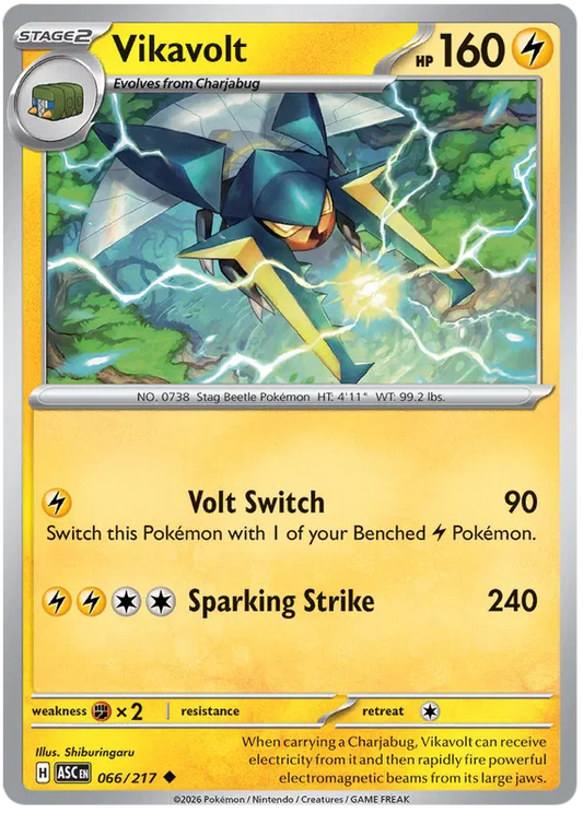 Ascended Heroes - 066/217 - Vikavolt