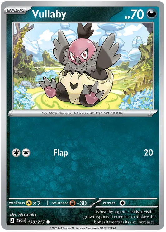 Ascended Heroes - 138/217 - Vullaby