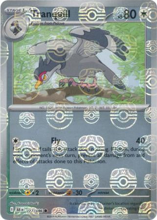 Black Bolt - 072/086 - Tranquill - Master Ball Reverse Holo