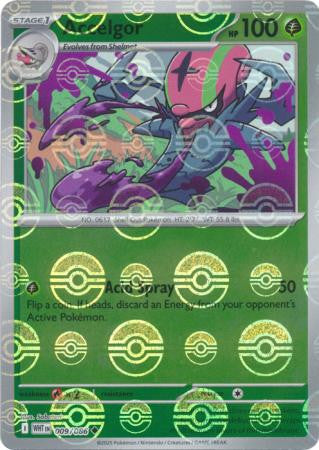 White Flare - 009/086 - Accelgor - Poké Ball Reverse Holo