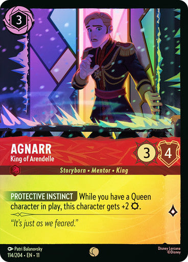 Winterspell - 114/204 - Agnarr - King of Arendelle - Foil