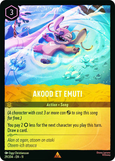 Winterspell - 029/204 - Akood et Emuti - Foil
