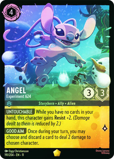 Winterspell - 191/204 - Angel - Experiment 624 - Foil