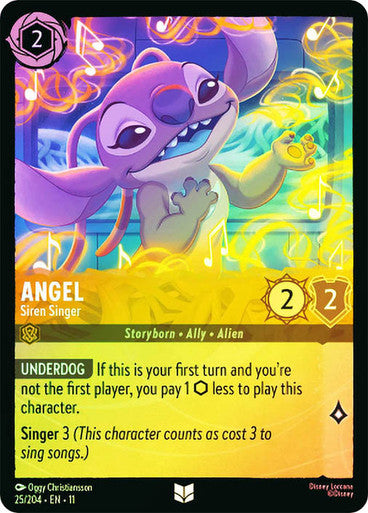 Winterspell - 025/204 - Angel - Siren Singer - Foil