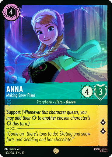 Whispers in the Well - 139/204 - Anna - Making Snow Plans - Foil