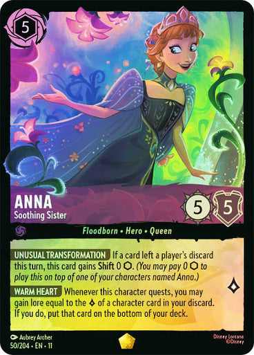 Winterspell - 050/204 - Anna - Soothing Sister - Foil