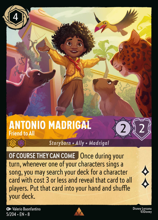 Reign Of Jafar - 005/204 - Antonio Madrigal - Friend to All