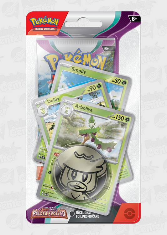 Paldea Evolved Premium Checklane Blister - Arboliva