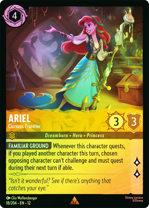 Wilds Unknown - 018/204 - Ariel - Curious Traveler - Foil