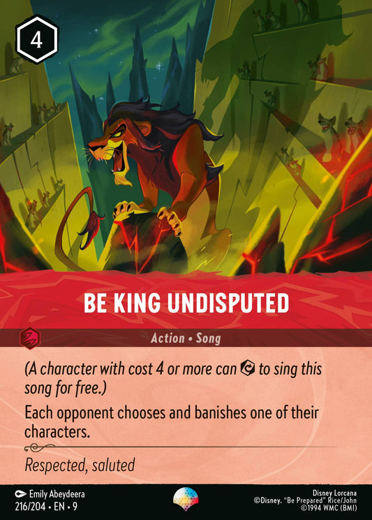 Fabled - 216/204 - Be King Undisputed