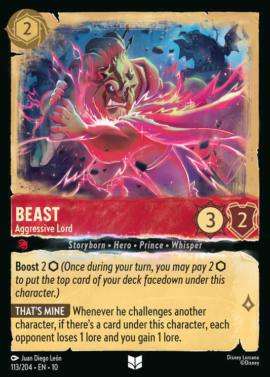 Whispers in the Well - 113/204 - Beast - Aggressive Lord