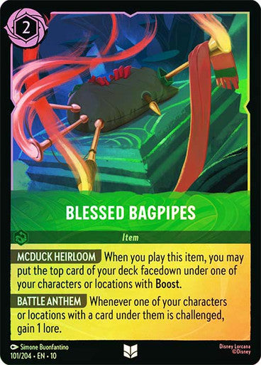 Whispers in the Well - 101/204 - Blessed Bagpipes - Foil