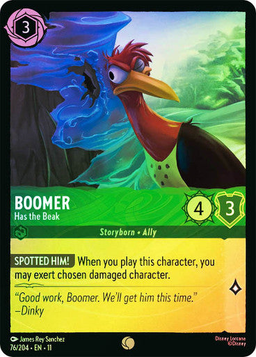 Winterspell - 076/204 - Boomer - Has the Beak - Foil