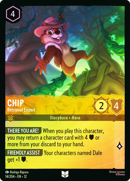 Wilds Unknown - 014/204 - Chip - Retrieval Expert - Foil