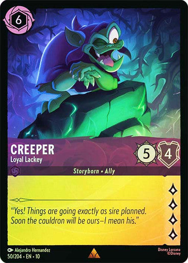 Whispers in the Well - 050/204 - Creeper - Loyal Lackey - Foil
