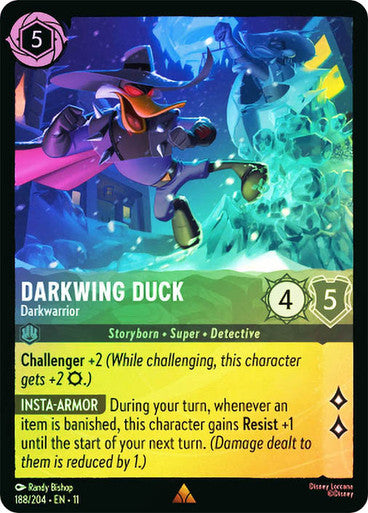 Winterspell - 188/204 - Darkwing Duck - Darkwarrior - Foil