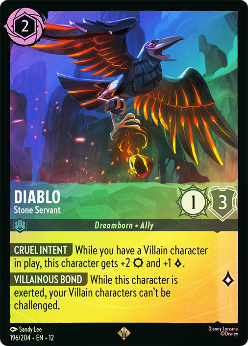 Wilds Unknown - 196/204 - Diablo - Stone Servant - Foil
