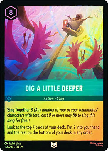 Fabled - 166/204 - Dig A Little Deeper - Foil