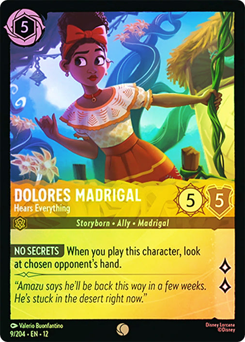 Wilds Unknown - 009/204 - Dolores Madrigal - Hears Everything - Foil