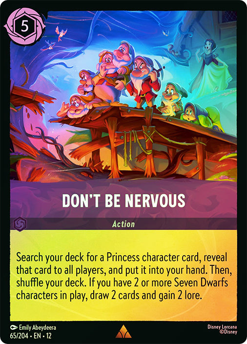 Wilds Unknown - 065/204 - Don't Be Nervous - Foil