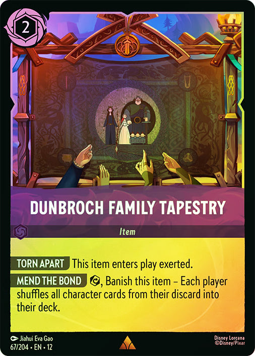 Wilds Unknown - 067/204 - Dunbroch Family Tapestry - Foil