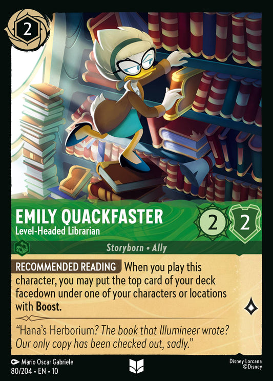 Whispers in the Well - 080/204 - Emily Quackfaster - Level-Headed Librarian