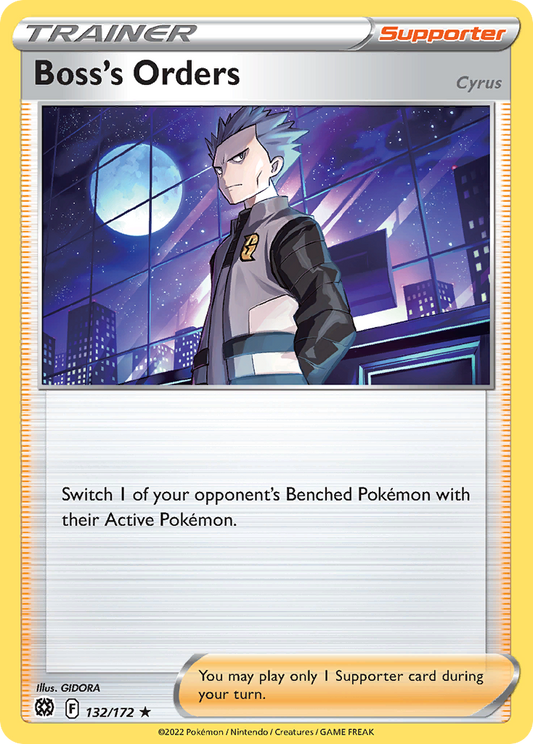 Brilliant Stars - 132/172 - Boss's Orders - Non Holo
