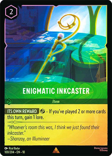 Whispers in the Well - 100/204 - Enigmatic Inkcaster - Foil