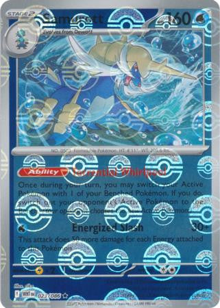 White Flare - 023/086 - Samurott - Poké Ball Reverse Holo