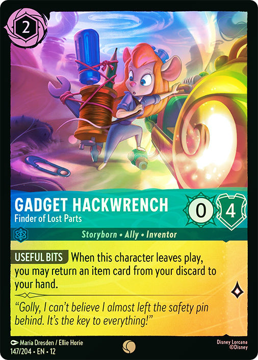 Wilds Unknown - 147/204 - Gadget Hackwrench - Finder of Lost Parts - Foil
