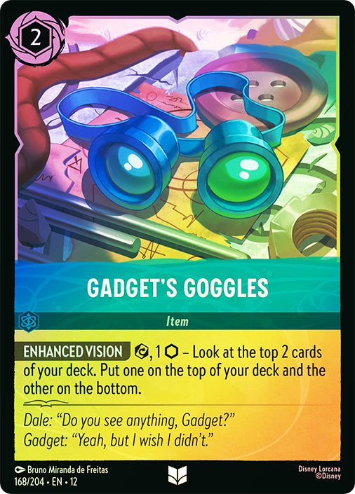 Wilds Unknown - 168/204 - Gadget's Goggles - Foil