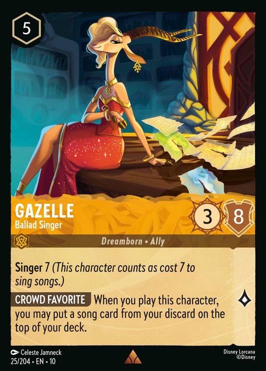 Whispers in the Well - 025/204 - Gazelle - Ballad Singer