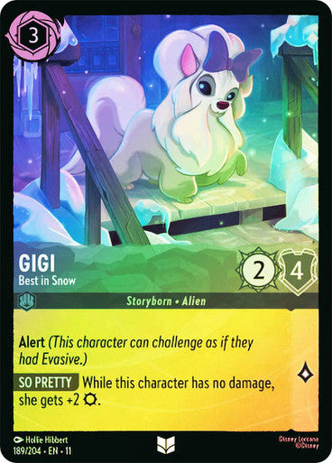 Winterspell - 189/204 - Gigi - Best in Snow - Foil
