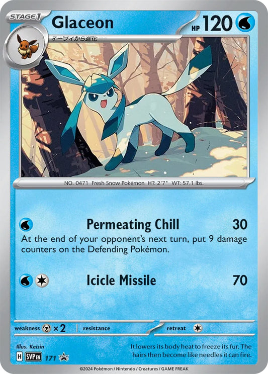Black Star Promos - SVP171 - Glaceon - Holo