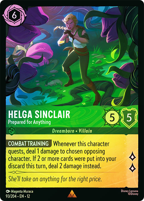 Wilds Unknown - 093/204 - Helga Sinclair - Prepared for Anything - Foil