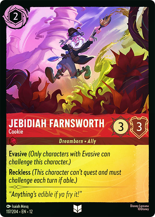 Wilds Unknown - 117/204 - Jebidiah Farnsworth - Cookie - Foil