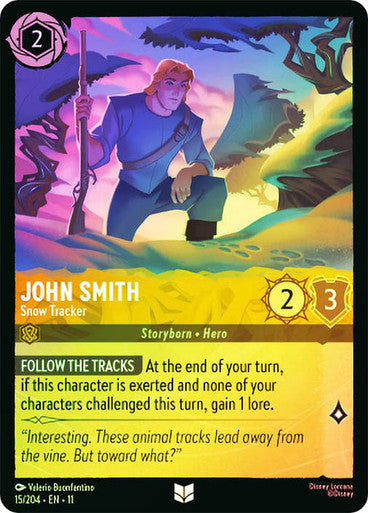 Winterspell - 015/204 - John Smith - Snow Tracker - Foil