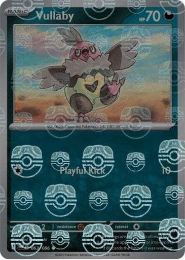 White Flare - 063/086 - Vullaby - Master Ball Reverse Holo