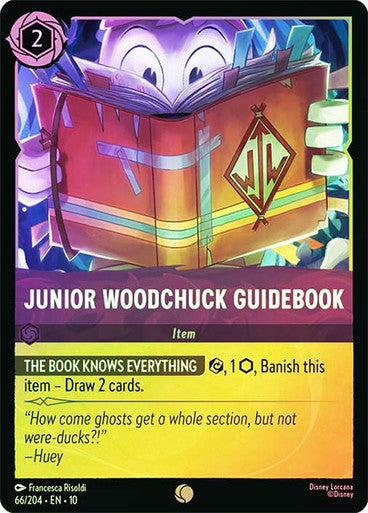 Whispers in the Well - 066/204 - Junior Woodchuck Guidebook - Foil