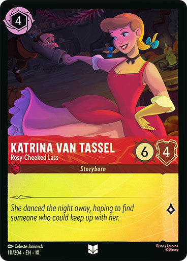 Whispers in the Well - 111/204 - Katrina Van Tassel - Rosy-Cheeked Lass - Foil