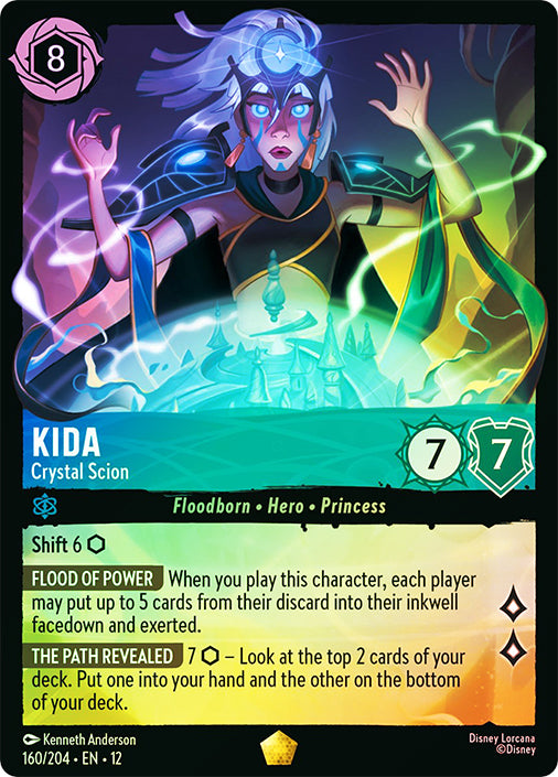Wilds Unknown - 160/204 - Kida - Crystal Scion - Foil