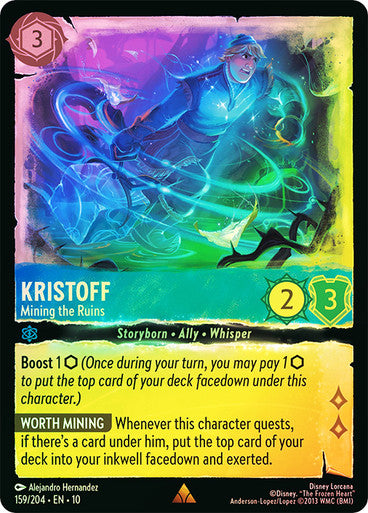 Whispers in the Well - 159/204 - Kristoff - Mining the Ruins - Foil